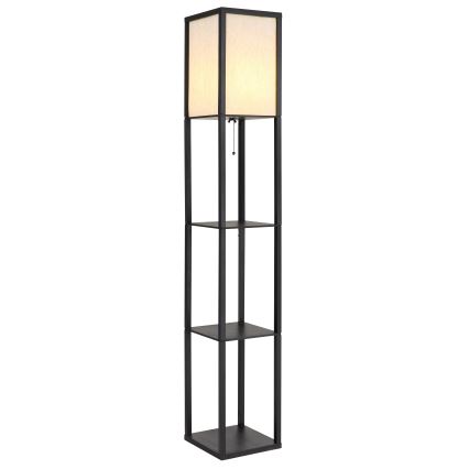Globo - Stojací lampa 1xE27/60W/230V černá