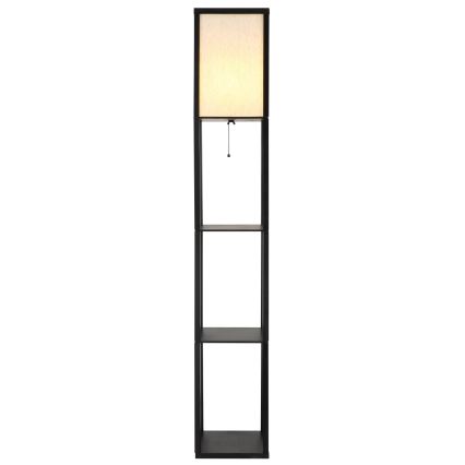 Globo - Stojací lampa 1xE27/60W/230V černá