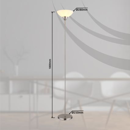 Globo - Stojací lampa 1xE27/60W/230V