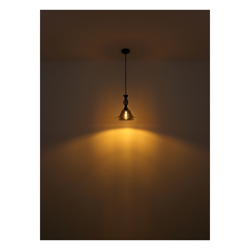 Globo - Lustr na řetězu 1xE27/60W/230V