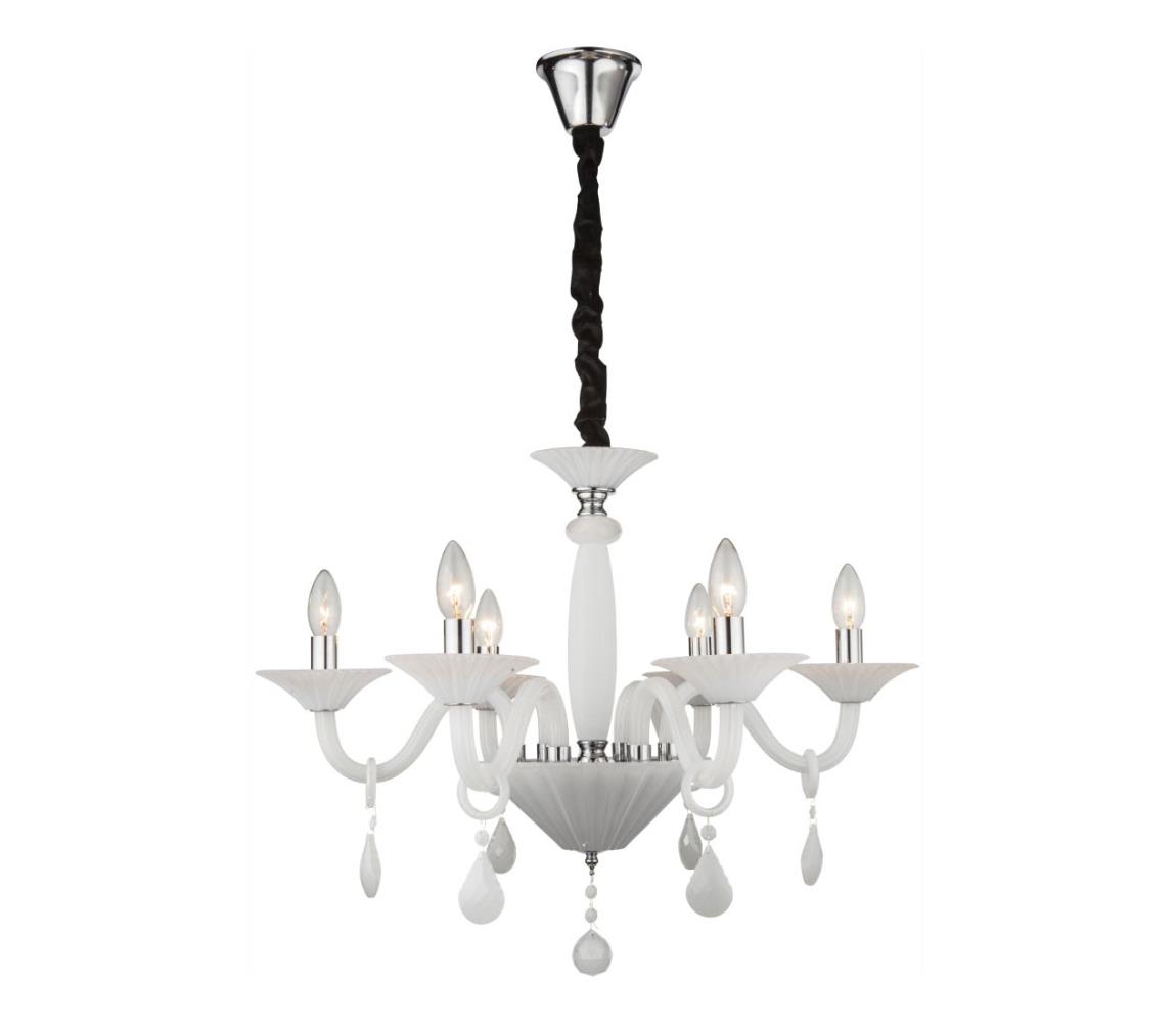 Globo Globo 64120-6 - Lustr na řetězu CROWN II 6xE14/40W/230V GL4244