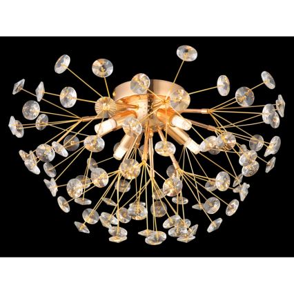 Globo - LED Stropní svítidlo 4xG9/3,5W/230V pr. 45 cm zlatá