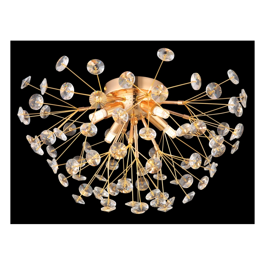 Globo - LED Stropní svítidlo 4xG9/3,5W/230V pr. 45 cm zlatá