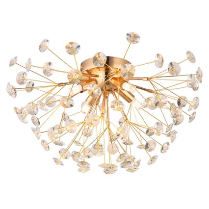 Globo - LED Stropní svítidlo 4xG9/3,5W/230V pr. 45 cm zlatá