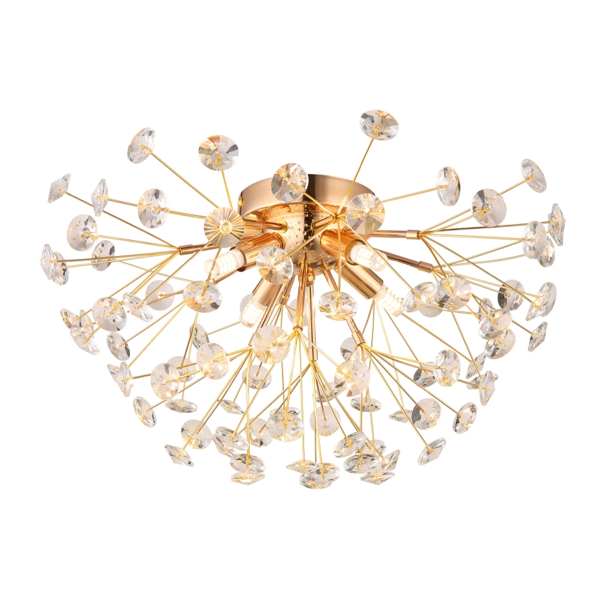 Globo - LED Stropní svítidlo 4xG9/3,5W/230V pr. 45 cm zlatá