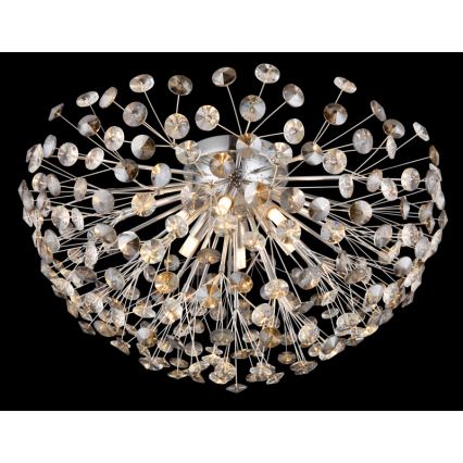 Globo - LED Stropní svítidlo 6xG9/3,5W/230V pr. 60 cm lesklý chrom
