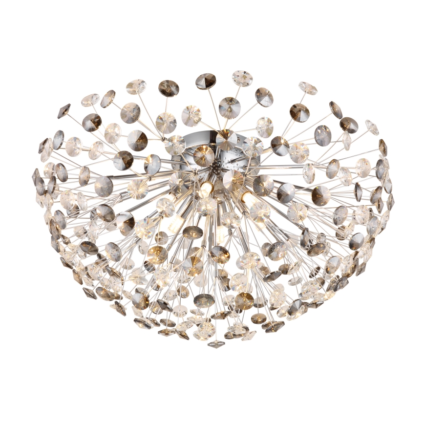 Globo - LED Stropní svítidlo 6xG9/3,5W/230V pr. 60 cm lesklý chrom