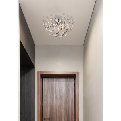 Globo - LED Stropní svítidlo 4xG9/3,5W/230V pr. 45 cm lesklý chrom