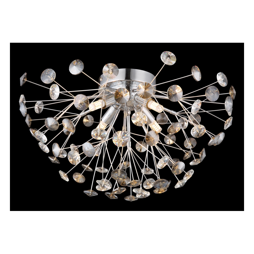Globo - LED Stropní svítidlo 4xG9/3,5W/230V pr. 45 cm lesklý chrom