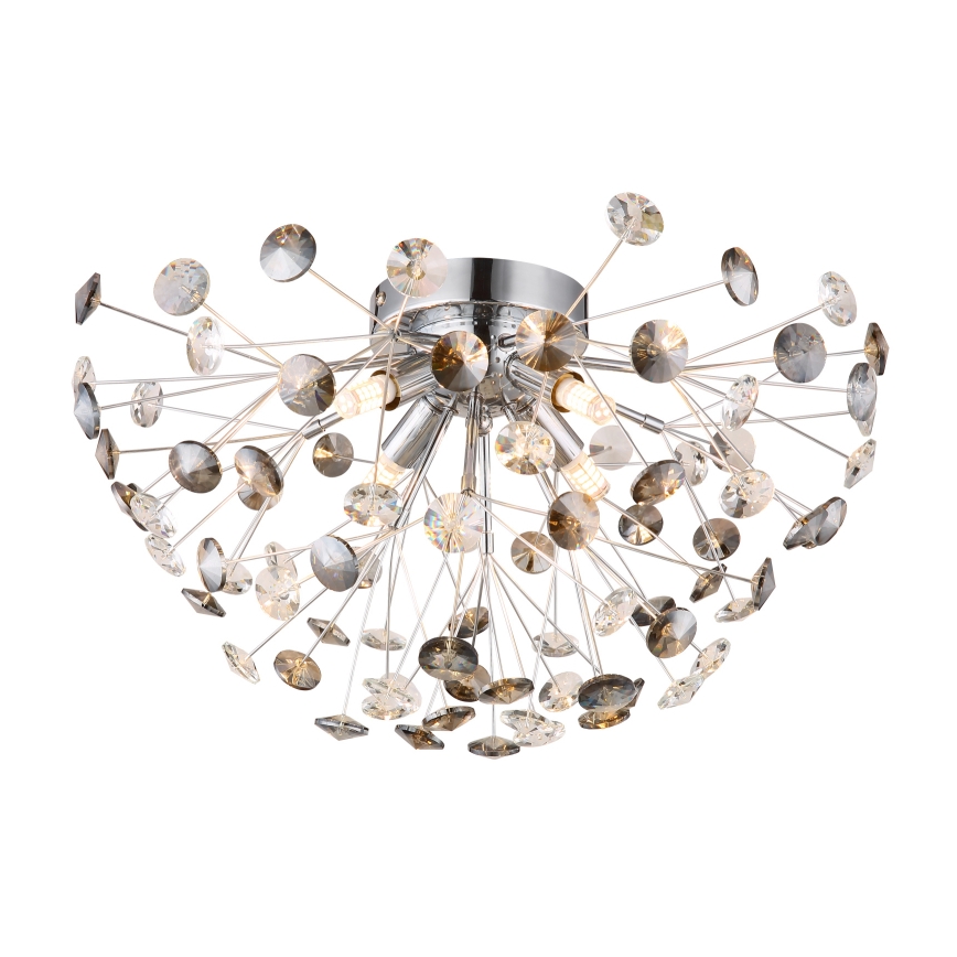 Globo - LED Stropní svítidlo 4xG9/3,5W/230V pr. 45 cm lesklý chrom