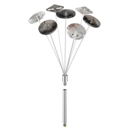 Globo - LED Stropní svítidlo 4xG9/3,5W/230V pr. 45 cm lesklý chrom