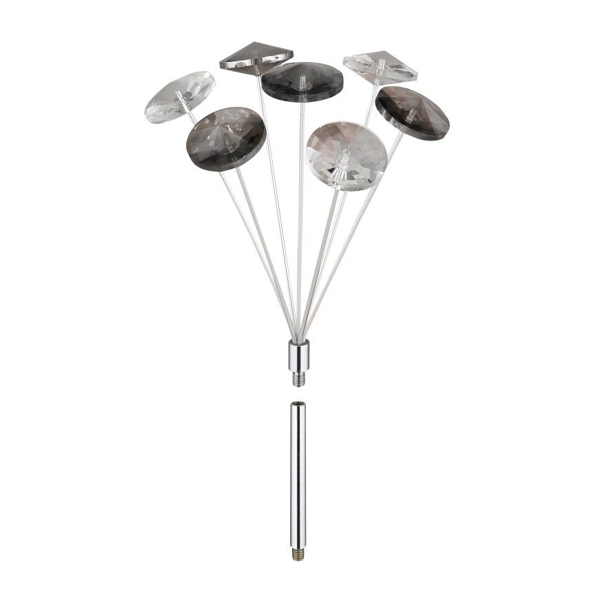 Globo - LED Stropní svítidlo 4xG9/3,5W/230V pr. 45 cm lesklý chrom