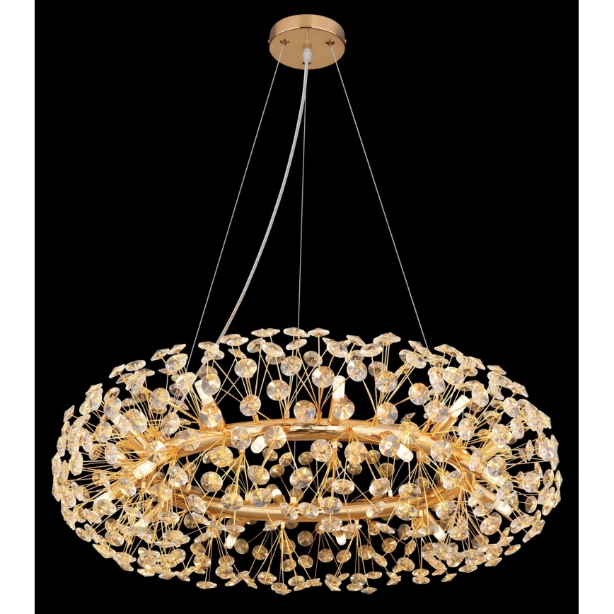Globo - LED Křišťálový lustr na lanku 20xG9/3,5W/230V