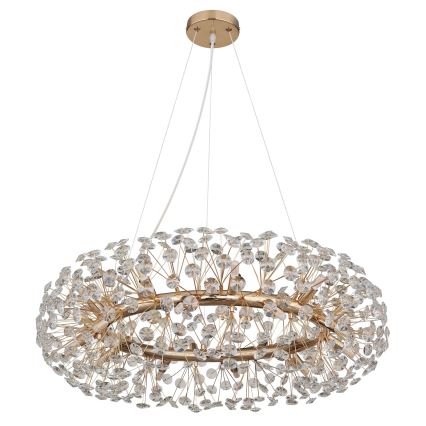 Globo - LED Křišťálový lustr na lanku 20xG9/3,5W/230V
