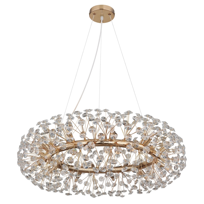 Globo - LED Křišťálový lustr na lanku 20xG9/3,5W/230V