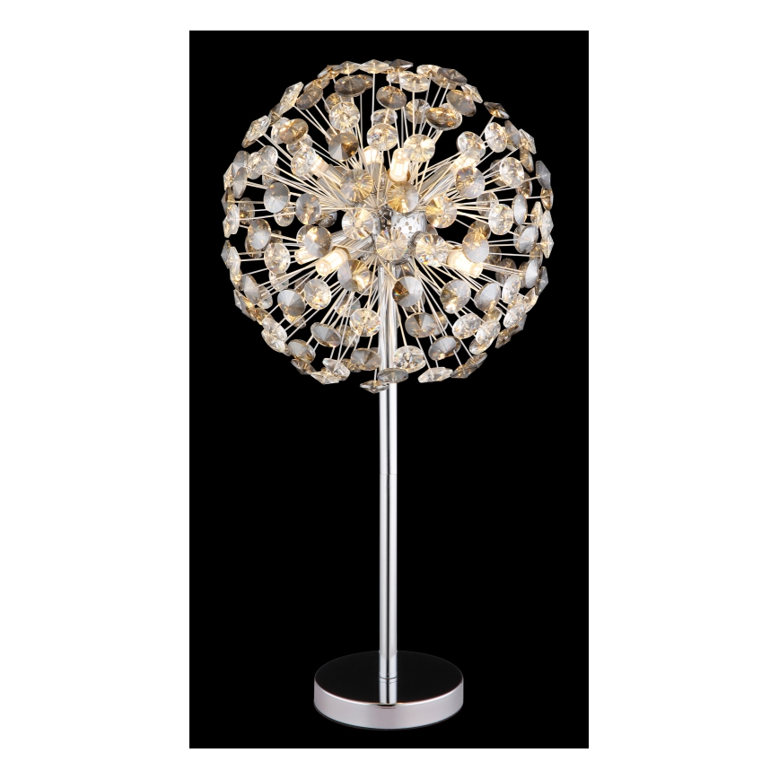 Globo - LED Stolní lampa 8xG9/3,5W/230V lesklý chrom