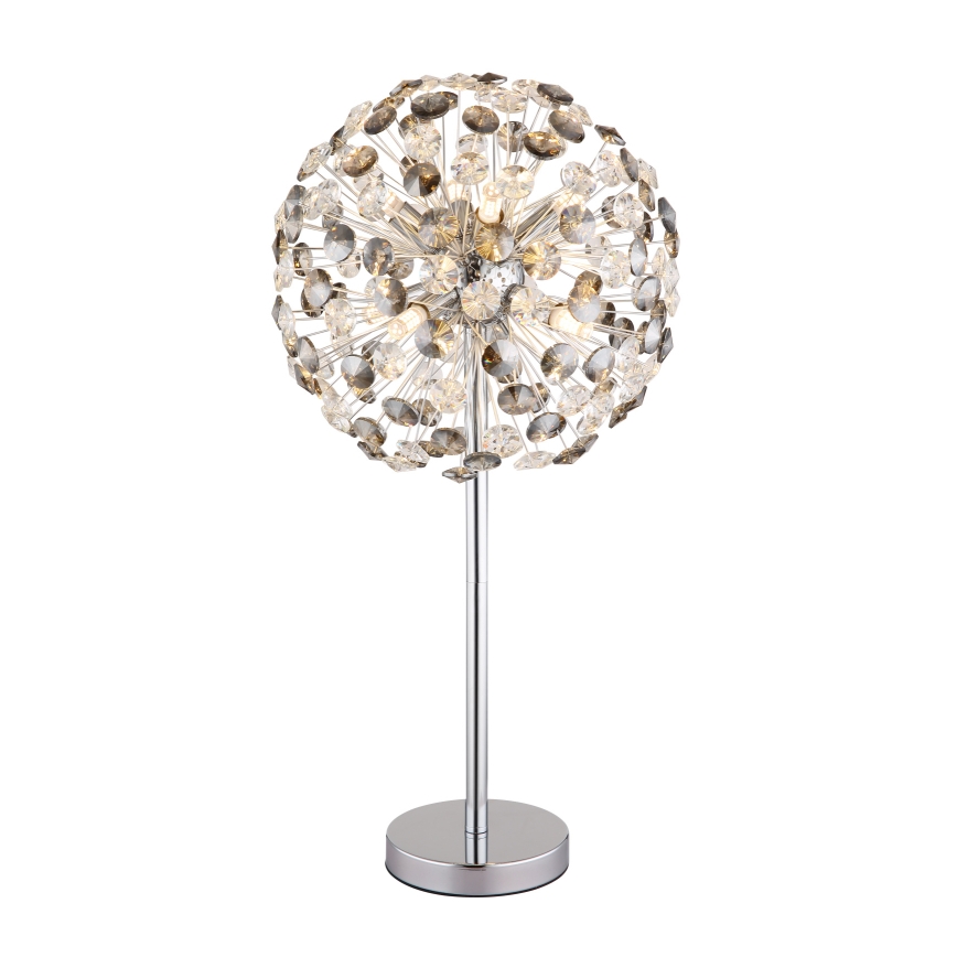 Globo - LED Stolní lampa 8xG9/3,5W/230V lesklý chrom