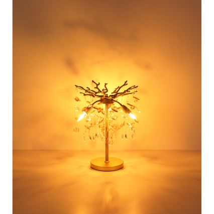 Globo - Stolní lampa 3xE14/40W/230V zlatá