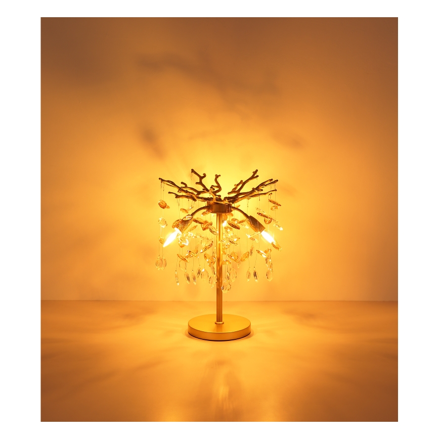 Globo - Stolní lampa 3xE14/40W/230V zlatá