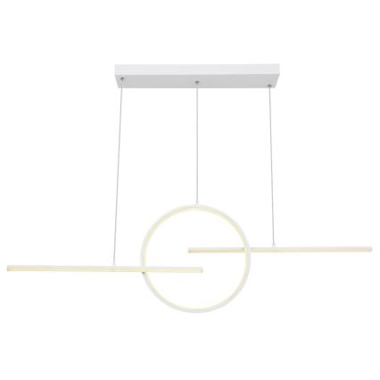 Globo - LED Stmívatelný lustr na lanku LED/50W/230V + dálkové ovládání