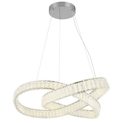 Globo - LED Stmívatelný lustr na lanku LED/110W/230V 2700-6000K pr. 78 cm + dálkové ovládání