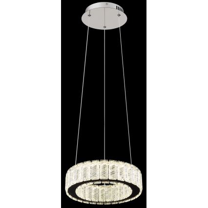 Globo - LED Stmívatelný lustr na lanku LED/30W/230V 2700-6000K pr. 30 cm + dálkové ovládání