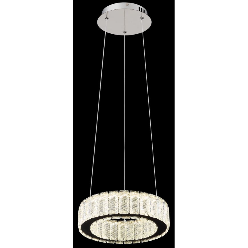 Globo - LED Stmívatelný lustr na lanku LED/30W/230V 2700-6000K pr. 30 cm + dálkové ovládání