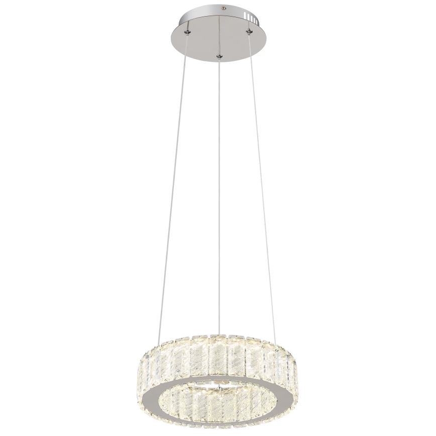Globo - LED Stmívatelný lustr na lanku LED/30W/230V 2700-6000K pr. 30 cm + dálkové ovládání