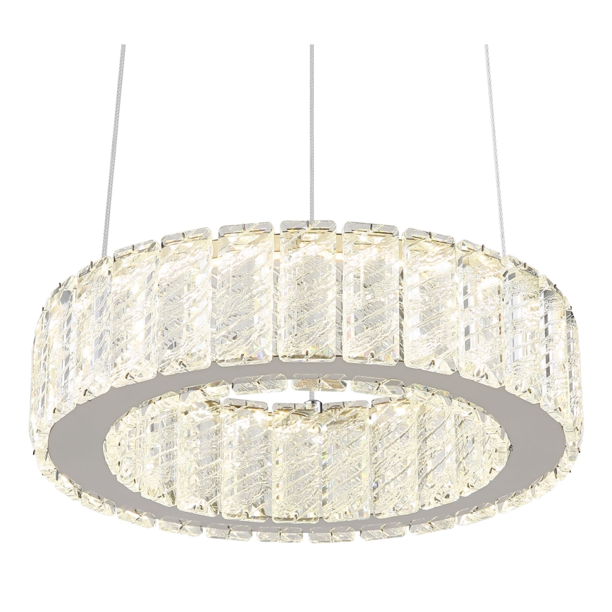 Globo - LED Stmívatelný lustr na lanku LED/30W/230V 2700-6000K pr. 30 cm + dálkové ovládání