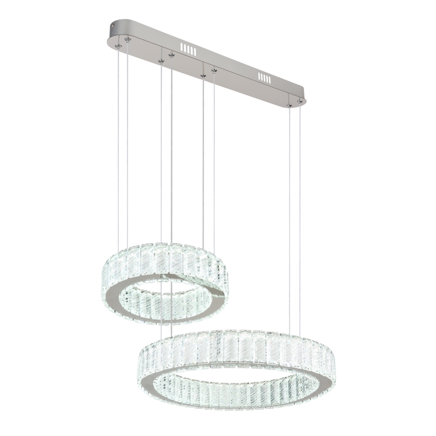 Globo - LED Stmívatelný lustr na lanku LED/80W/230V 2700-6000K + dálkové ovládání