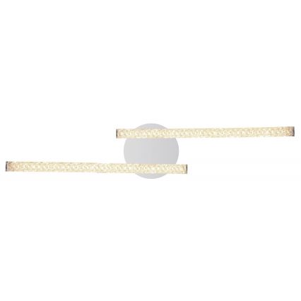 Globo - LED Koupelnový přisazený lustr 2xLED/6W/230V IP44