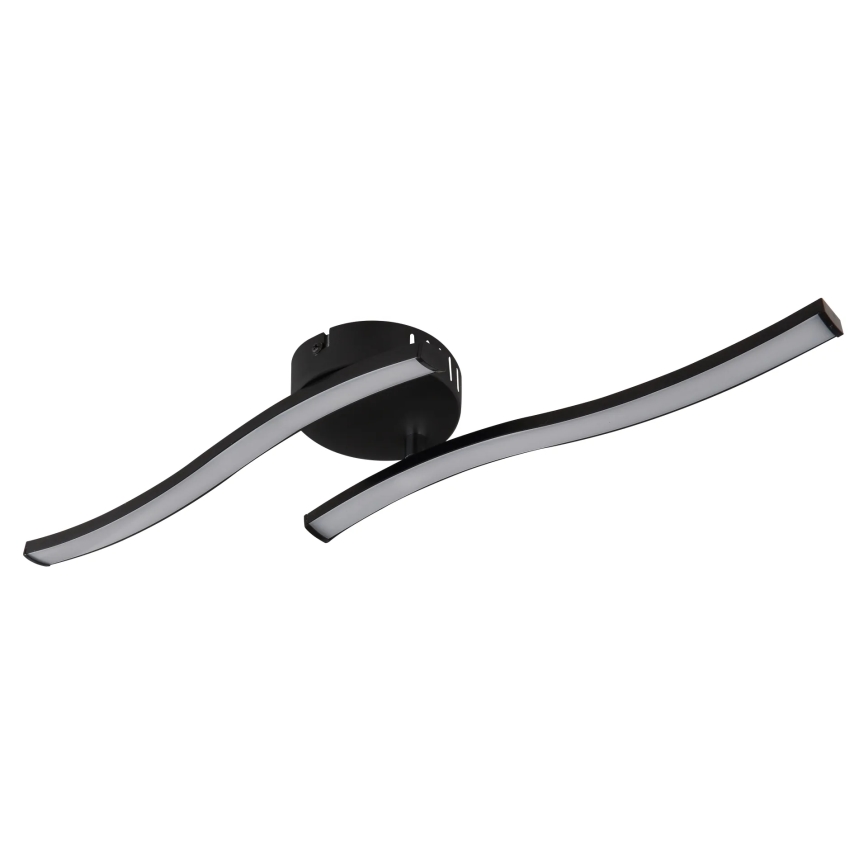 Globo - LED Přisazený lustr LED/12W/230V 3000K černá