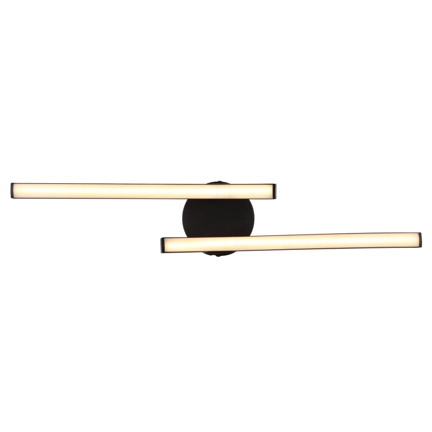 Globo - LED Přisazený lustr LED/12W/230V 3000K černá
