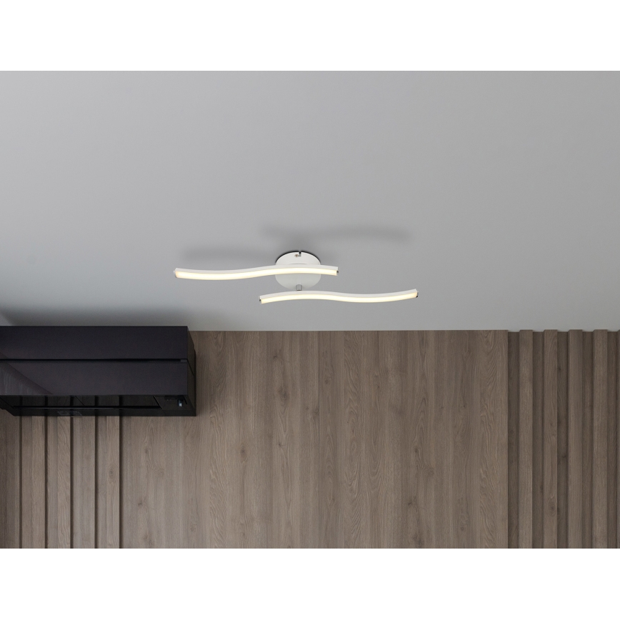 Globo - LED Přisazený lustr LED/12W/230V 3000K bílá