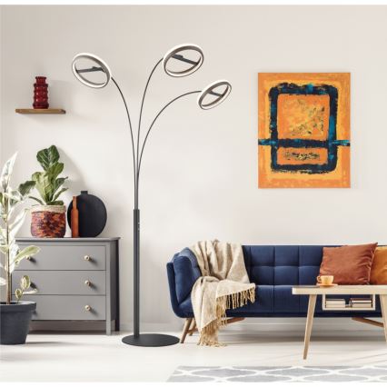 Globo - LED Stmívatelná dotyková stojací lampa LED/48W/230V 3000/4000/6000K