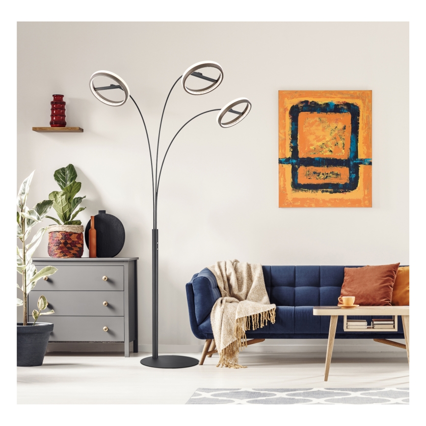 Globo - LED Stmívatelná dotyková stojací lampa LED/48W/230V 3000/4000/6000K