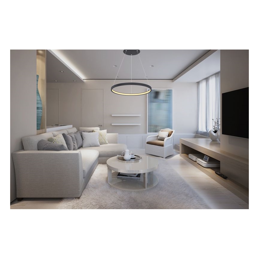 Globo - LED Lustr na lanku LED/19W/230V