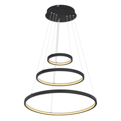 Globo - LED Stmívatelný lustr na lanku 3xLED/19W/230V