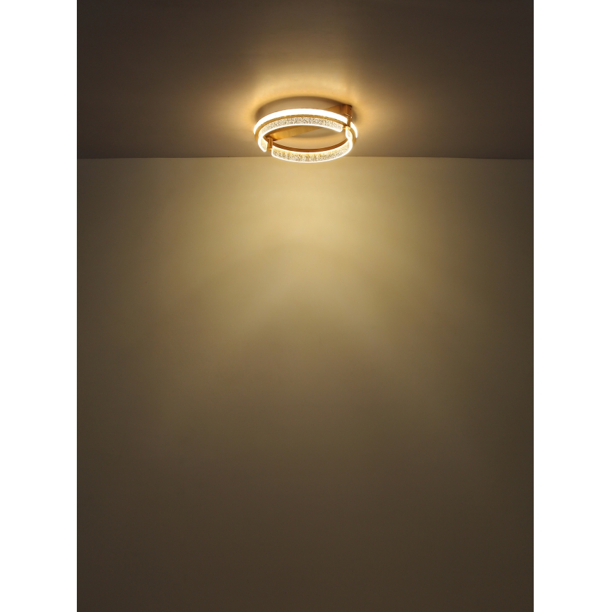 Globo - LED Stmívatelné křišťálové stropní svítidlo LED/36W/230V 2700K-6000K + dálkové ovládání