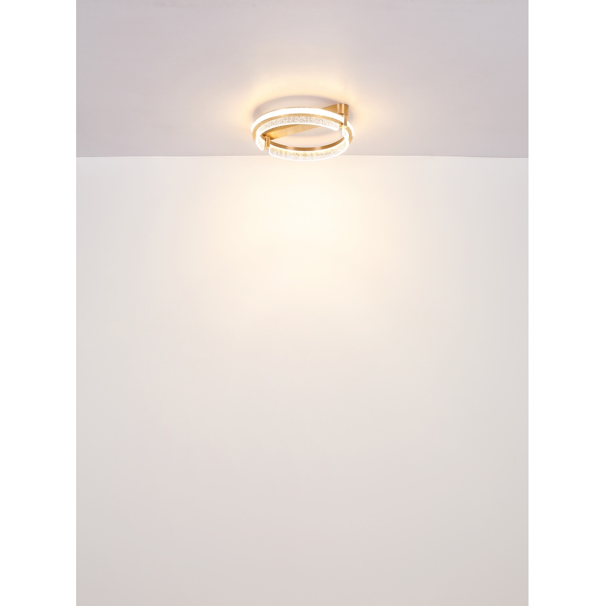 Globo - LED Stmívatelné křišťálové stropní svítidlo LED/36W/230V 2700K-6000K + dálkové ovládání