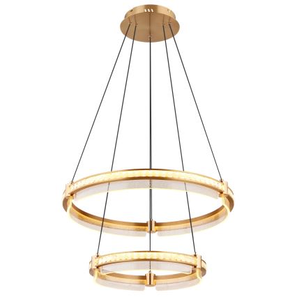 Globo - LED Stmívatelný křišťálový lustr na lanku LED/78W/230V 2700K-6000K + dálkové ovládání
