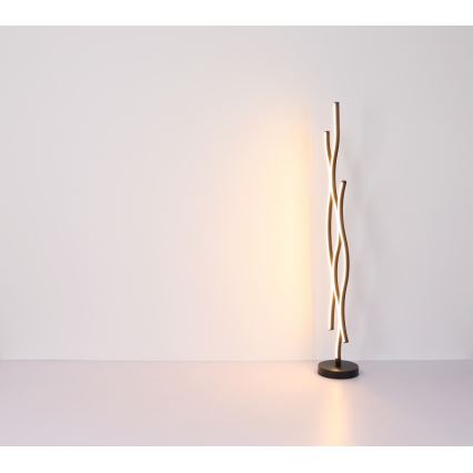 Globo - LED Stojací lampa LED/28W/230V 3000K černá