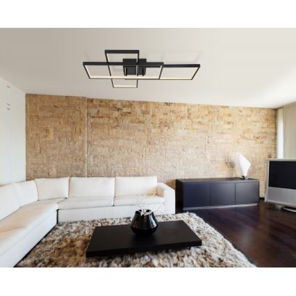 Globo - LED Stmívatelný přisazený lustr LED/40W/230V Wi-Fi Tuya + dálkové ovládání