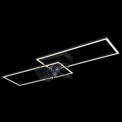 Globo - LED Stmívatelné stropní svítidlo s ventilátorem LED/38W/230V 3000-6500K + dálkové ovládání