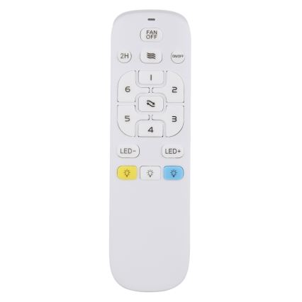 Globo - LED Stmívatelné stropní svítidlo s ventilátorem LED/38W/230V 3000-6500K + dálkové ovládání