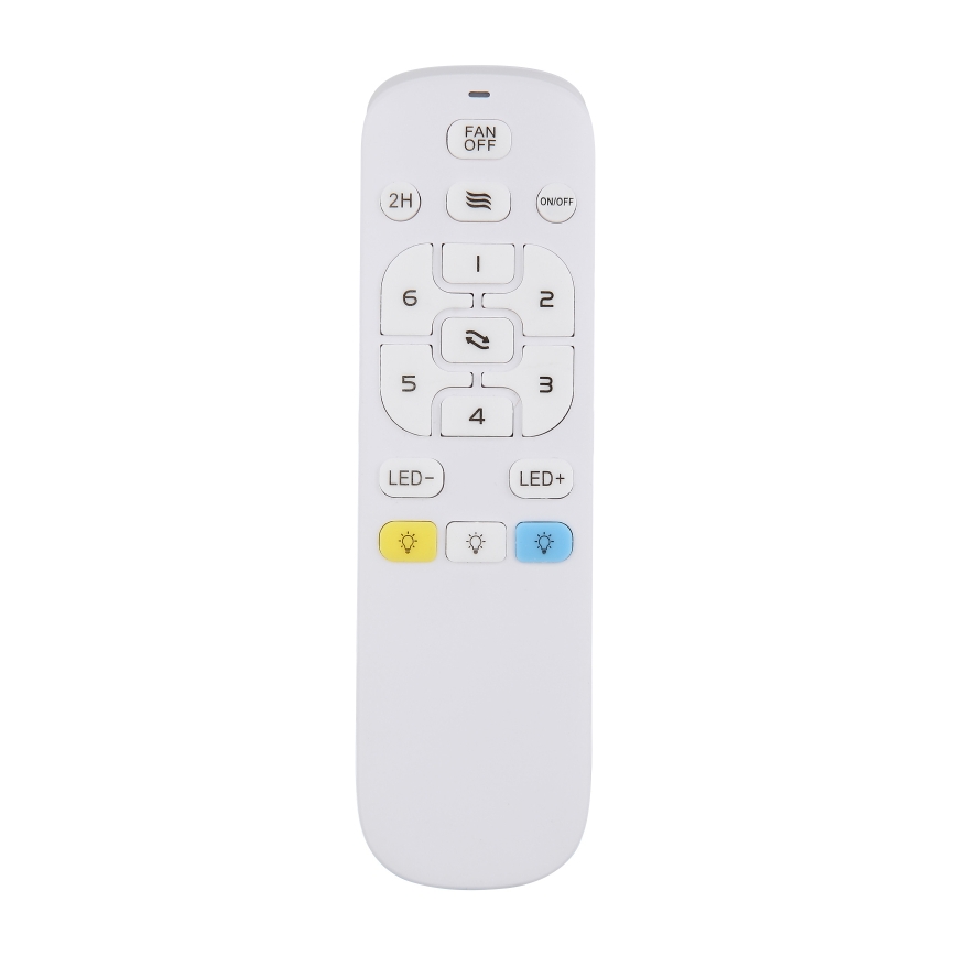 Globo - LED Stmívatelné stropní svítidlo s ventilátorem LED/38W/230V 3000-6500K + dálkové ovládání