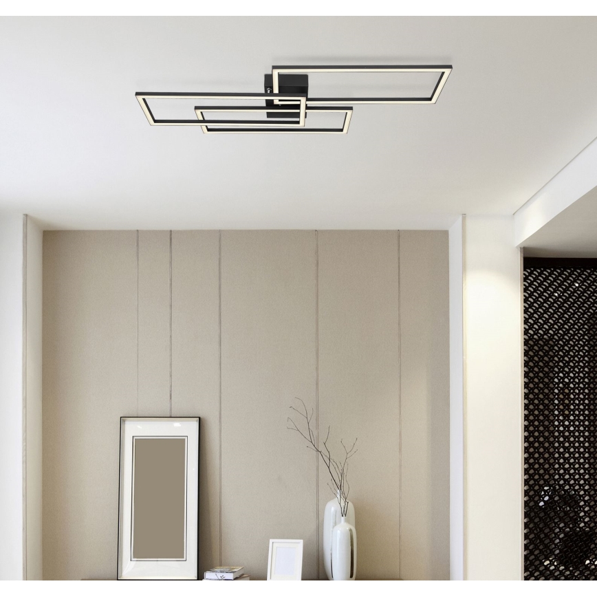 Globo - LED Stmívatelné stropní svítidlo LED/58W/230V 2700-6500K Wi-Fi Tuya + dálkové ovládání