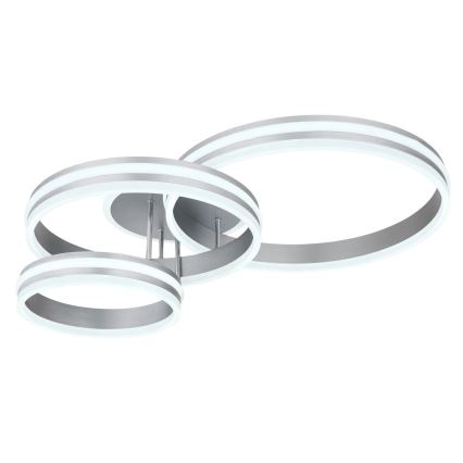 Globo - LED Stmívatelné stropní svítidlo LED/72W/230V 2700-6000K 60x80 cm + dálkové ovládání