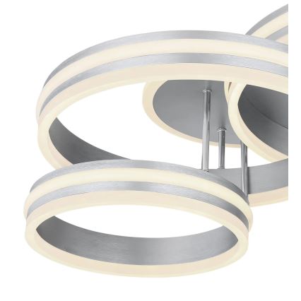 Globo - LED Stmívatelné stropní svítidlo LED/72W/230V 2700-6000K 60x80 cm + dálkové ovládání