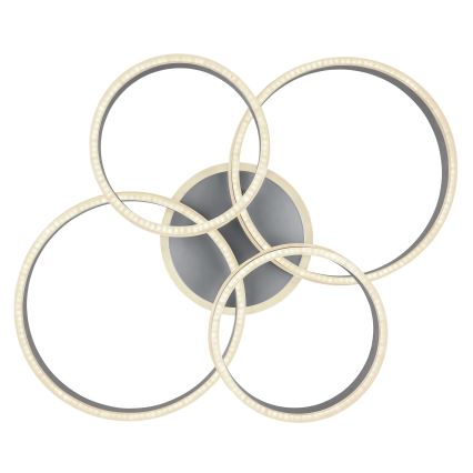 Globo - LED Stmívatelné stropní svítidlo LED/90W/230V 2700-6000K 68x85 cm + dálkové ovládání
